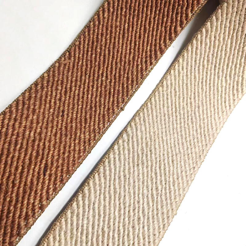 50% джута 40% латекс 10% полиэстер Twill Эластичная лента для устойчивого обувного материала