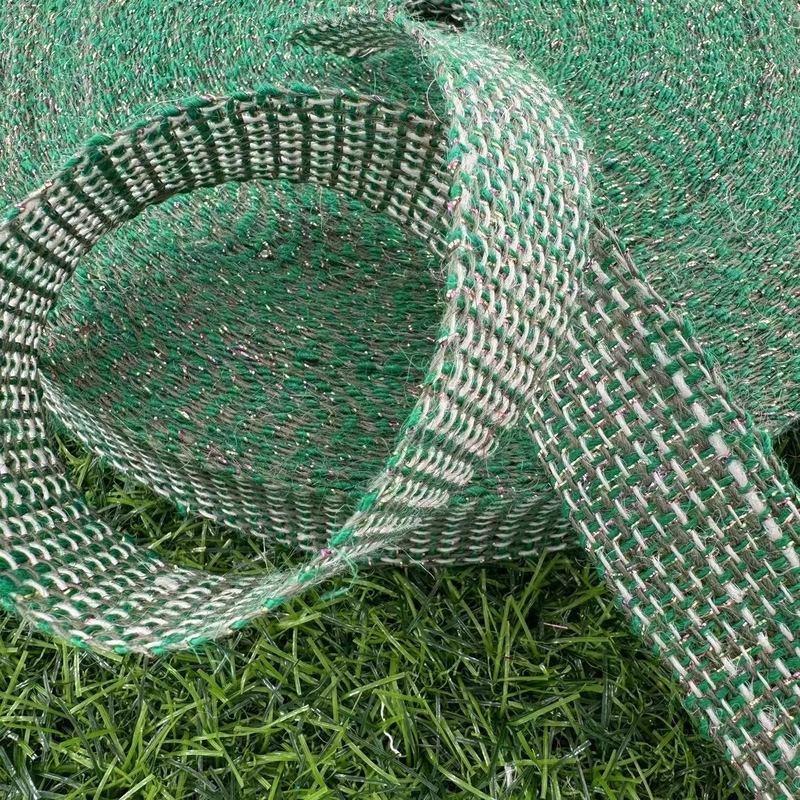 100% джута ручной работы экологически чистый DIY джута лента для подарка на день рождения в чистом натуральном цвете